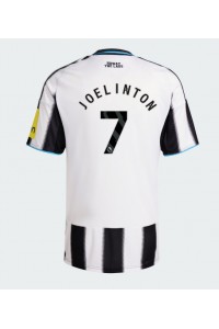 Newcastle United Joelinton #7 Jalkapallovaatteet Kotipaita 2025-26 Lyhythihainen
